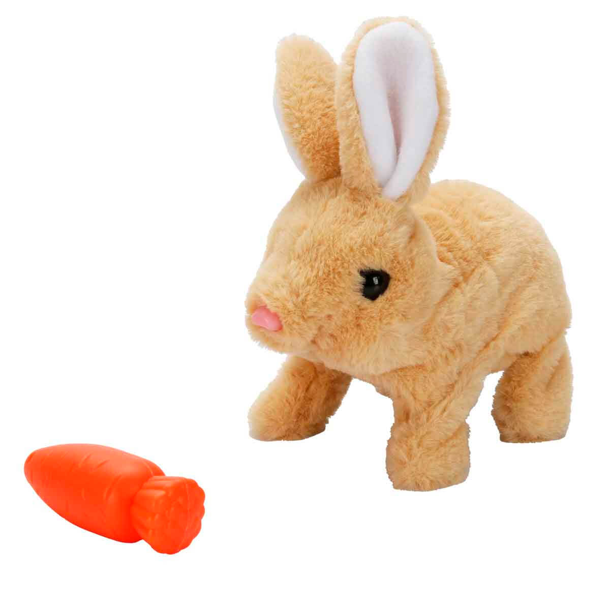 Sesli ve Hareketli Peluş Tavşan
